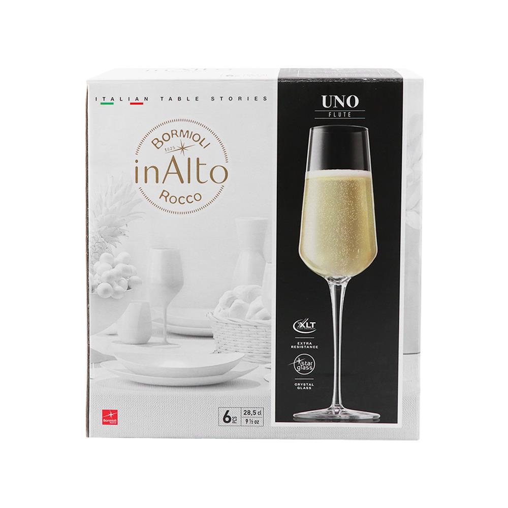 แก้วก้าน 9.5 ออนซ์ BORMIOLI UNO (แพ็ก 6 ใบ)