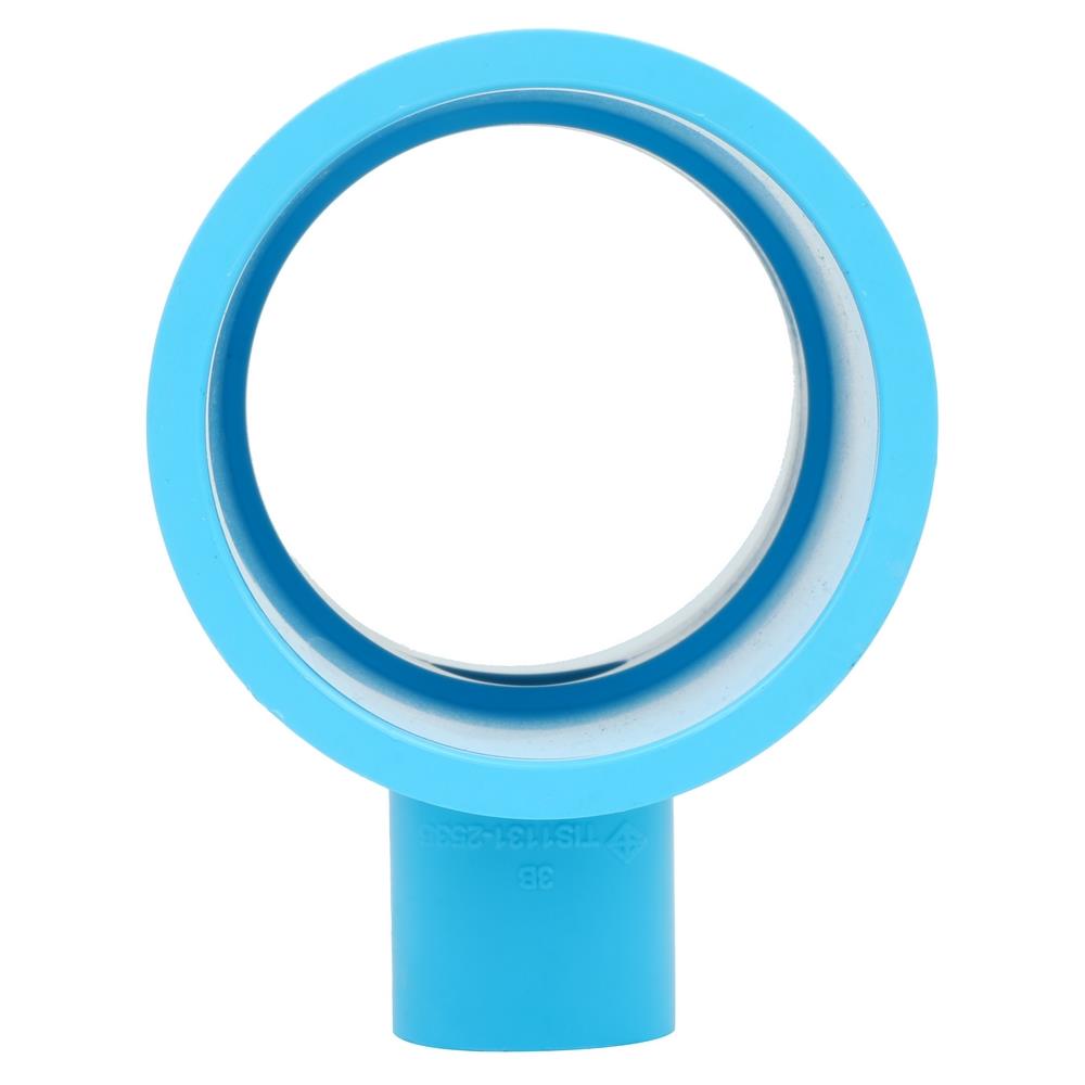 ข้อต่อสามทางลด-หนา SCG 2 นิ้วx1/2 นิ้ว สีฟ้า