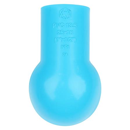 ข้องอ 90 ลด-หนา SCG 1 นิ้วx1/2 นิ้ว สีฟ้า_1