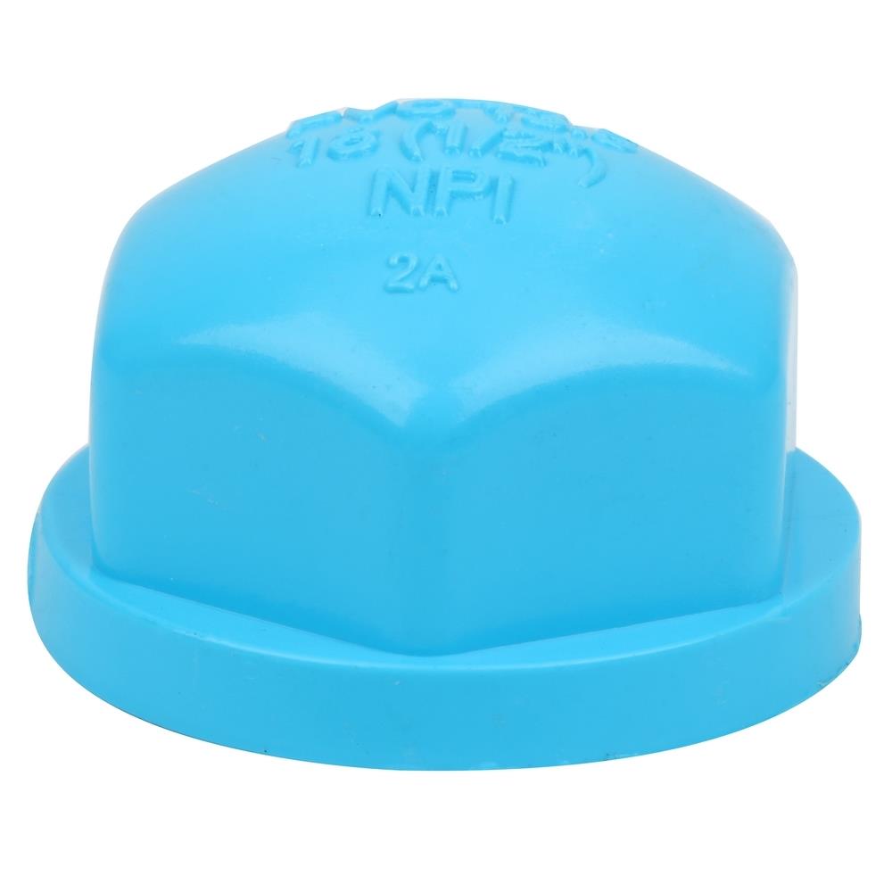 ฝาครอบเกลียวใน-หนา SCG 1/2 นิ้ว สีฟ้า