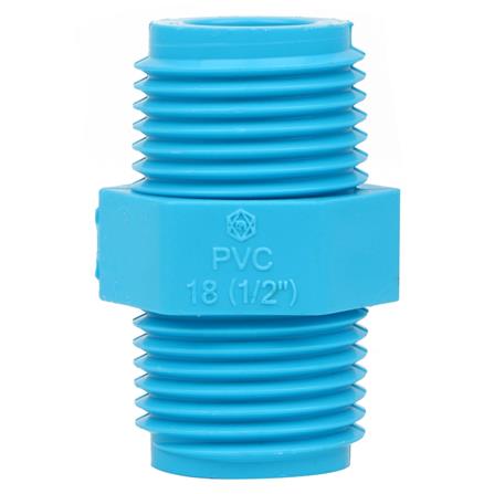 นิปเปิ้ล-หนา SCG 1/2 นิ้ว สีฟ้า_1