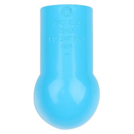 ข้องอ 90 ลด-หนา SCG 1 นิ้วX3/4 นิ้ว สีฟ้า_1