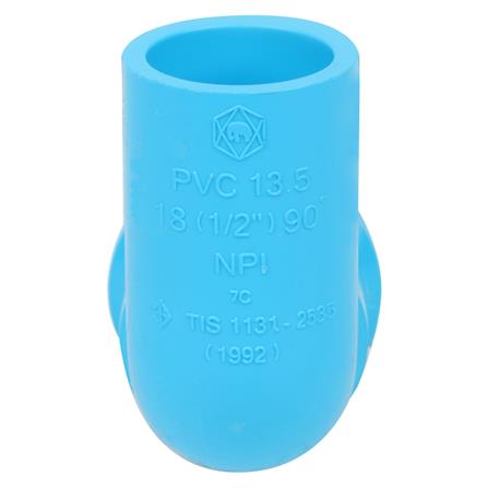 ข้องอ 90 เกลียวใน-หนา SCG 1/2 นิ้ว สีฟ้า_1