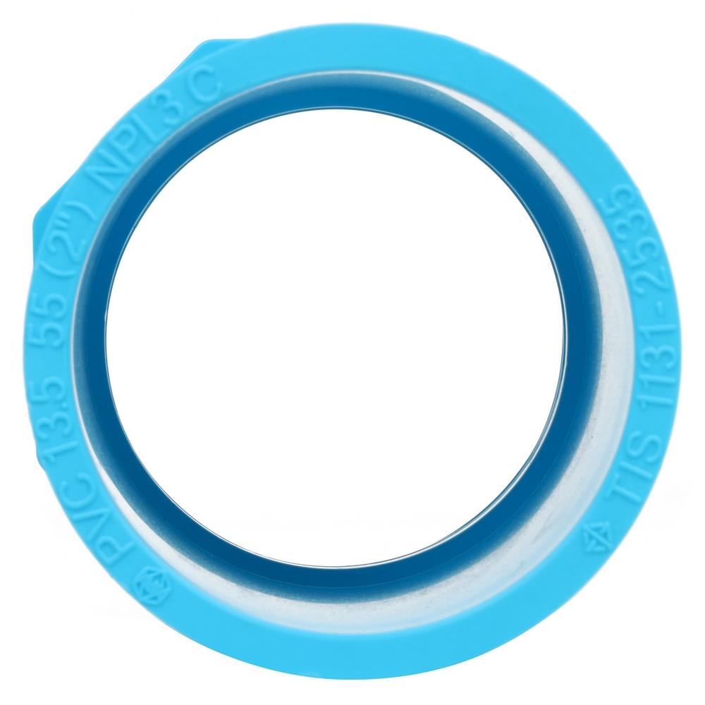 ข้อต่อตรงเกลียวใน-หนา SCG 2 นิ้ว สีฟ้า