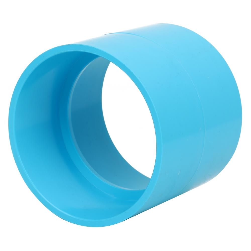 ข้อต่อตรง-บาง SCG 3 นิ้ว สีฟ้า