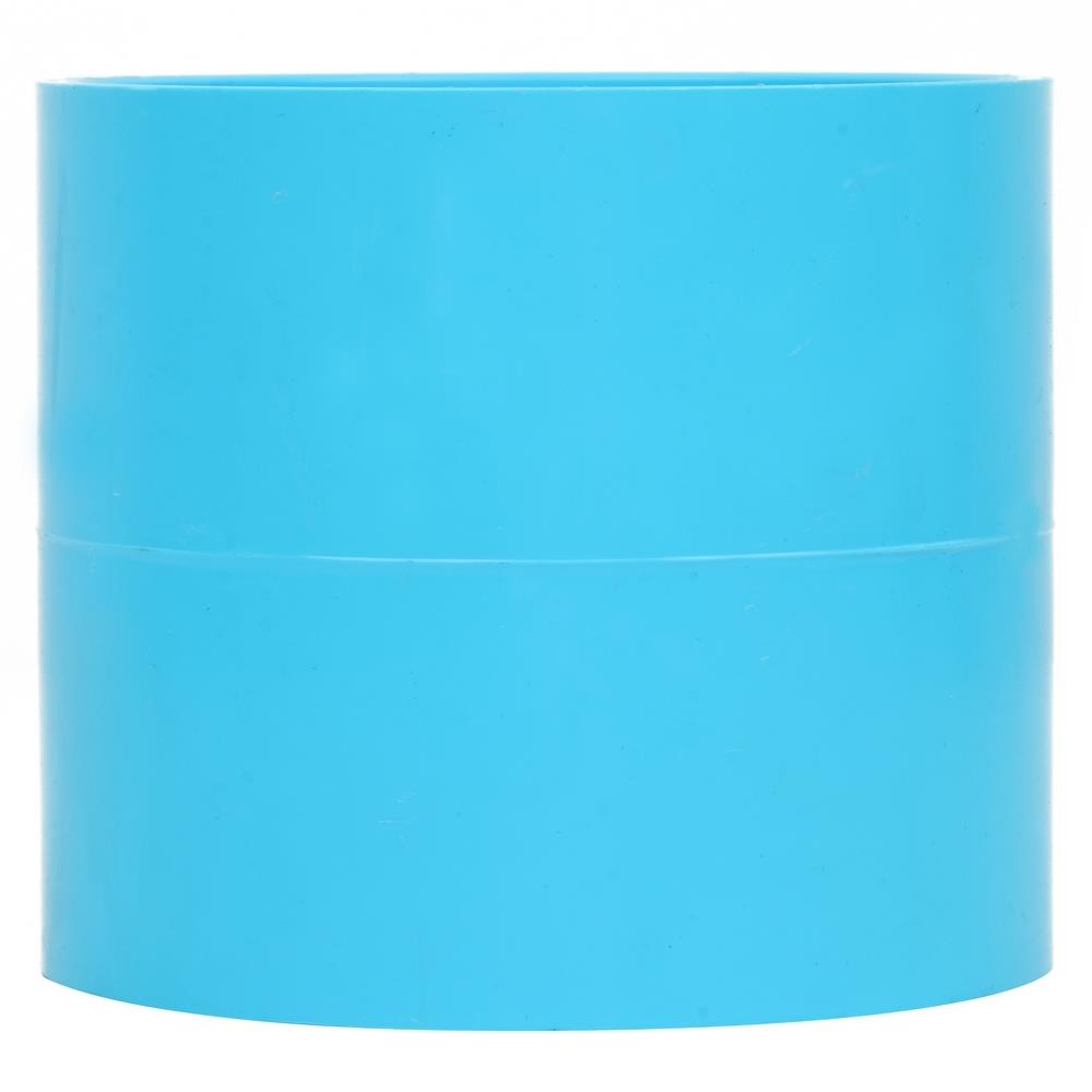 ข้อต่อตรง-บาง SCG 3 นิ้ว สีฟ้า