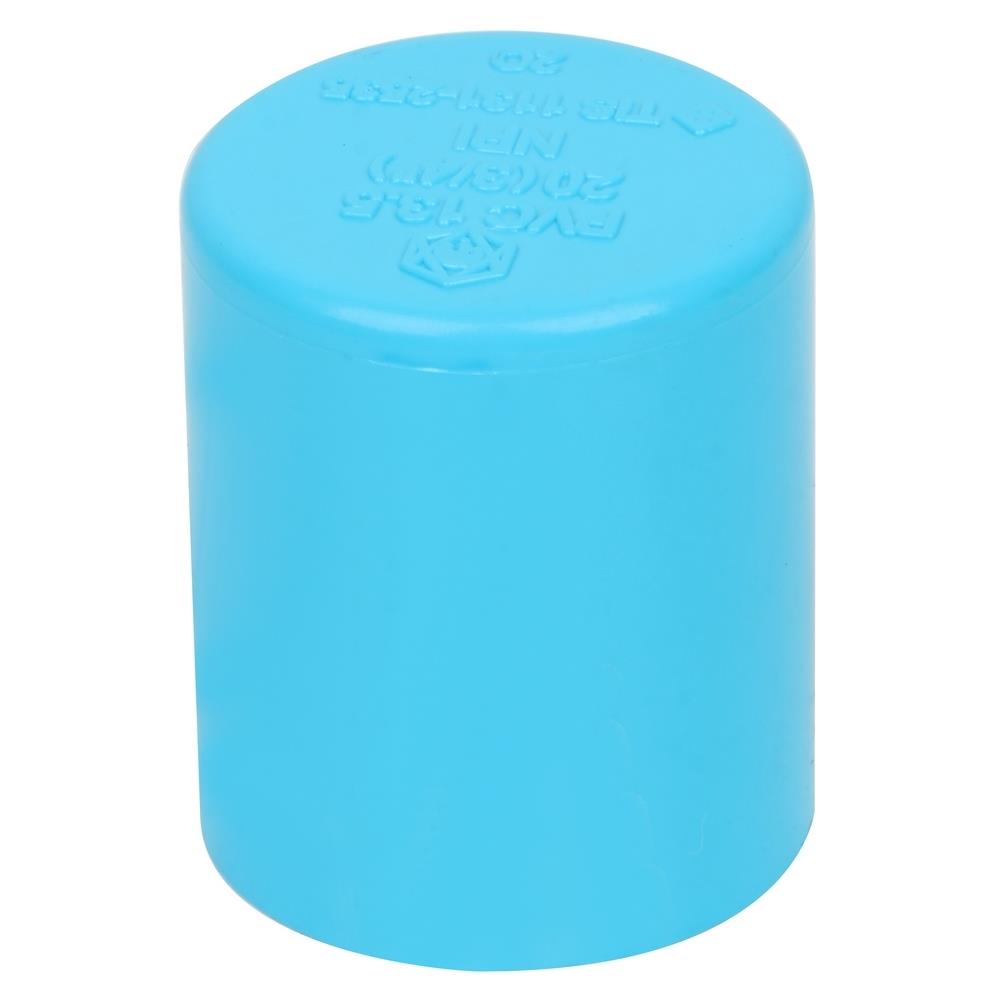 ฝาครอบ-หนา SCG 3/4 นิ้ว สีฟ้า