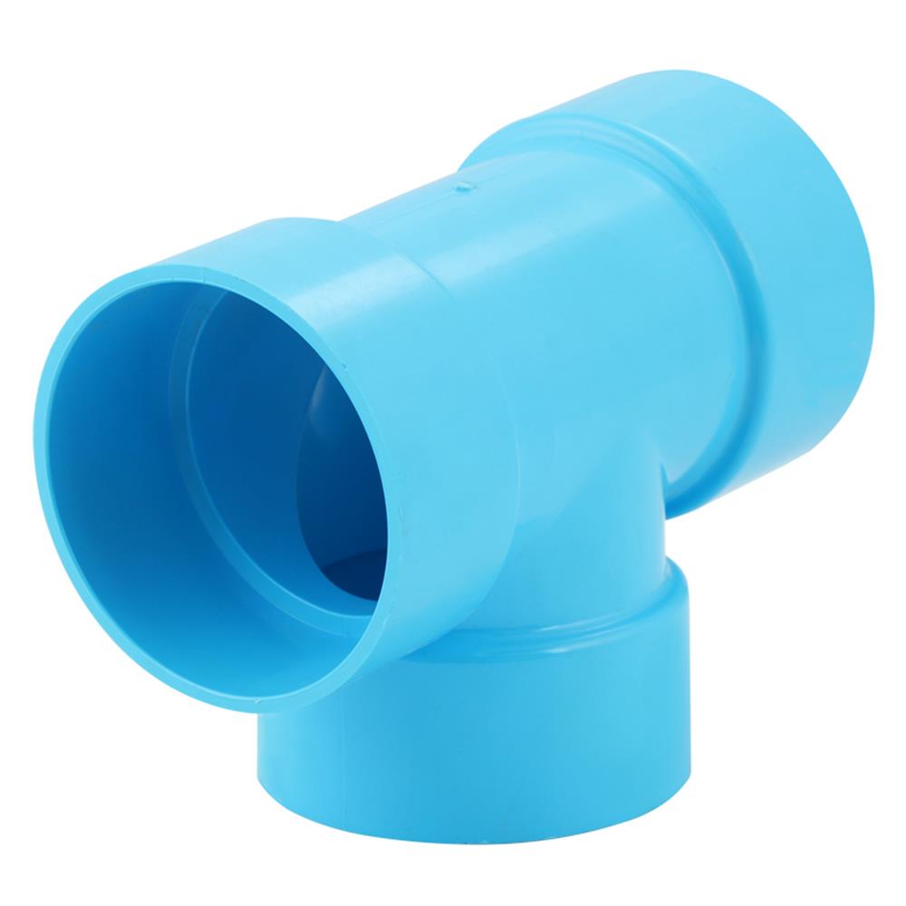 ข้อต่อสามทาง-บาง SCG 2 1/2 นิ้ว สีฟ้า