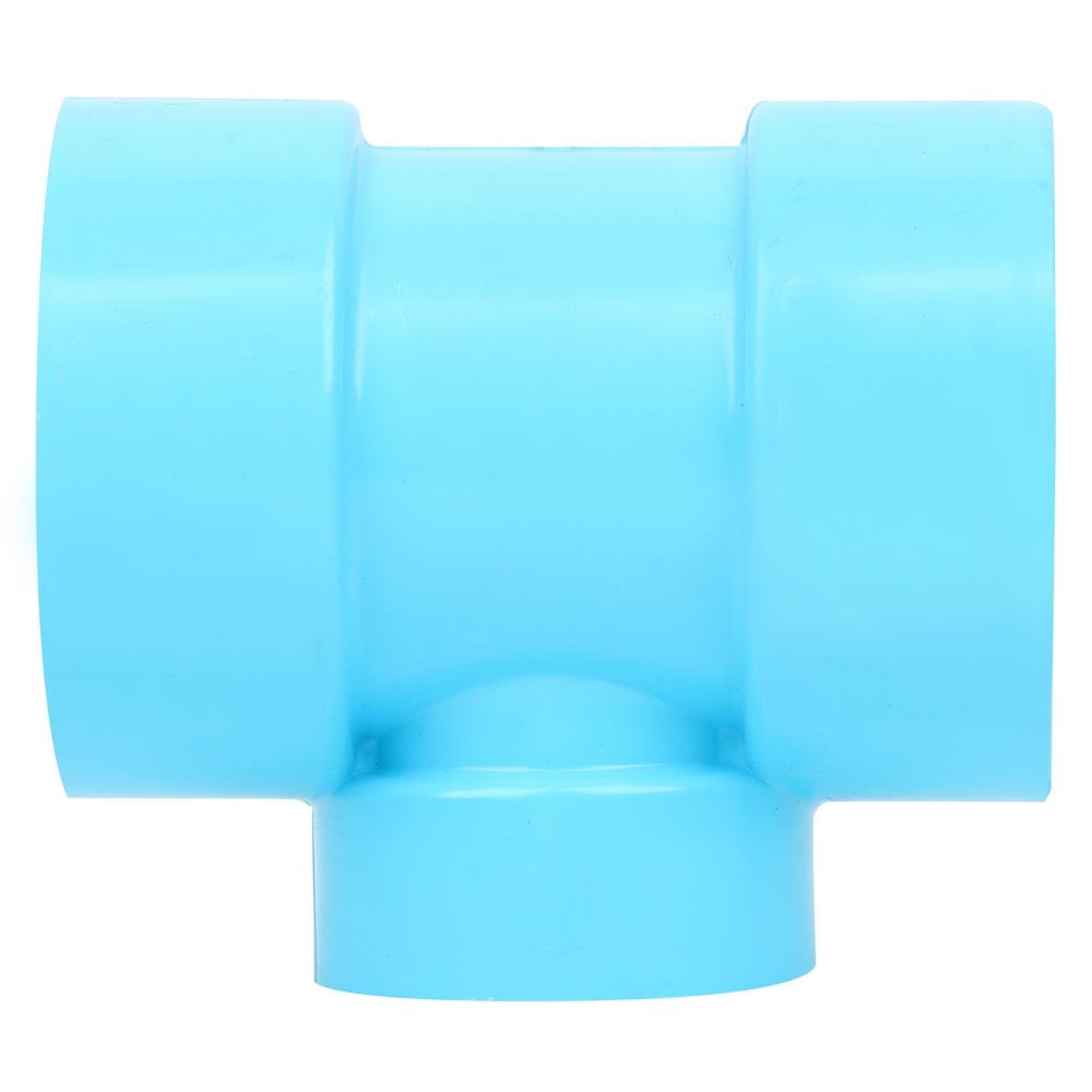 ข้อต่อสามทางลด-บาง SCG 2 นิ้วx1 1/4 นิ้ว สีฟ้า