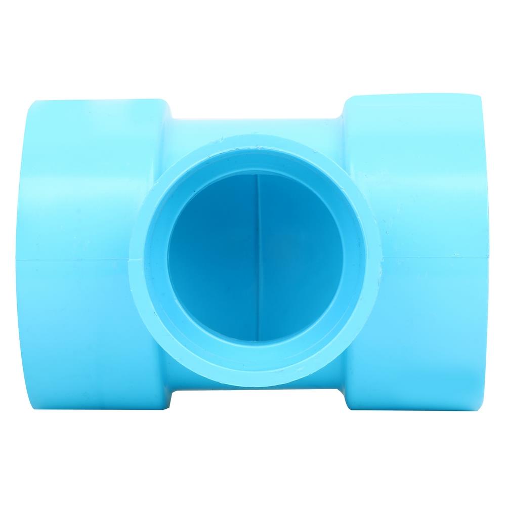 ข้อต่อสามทางลด-บาง SCG 2 นิ้วx1 1/4 นิ้ว สีฟ้า