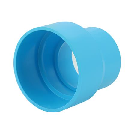 ข้อต่อตรงลด-บาง SCG 4X2 1/2 นิ้ว สีฟ้า