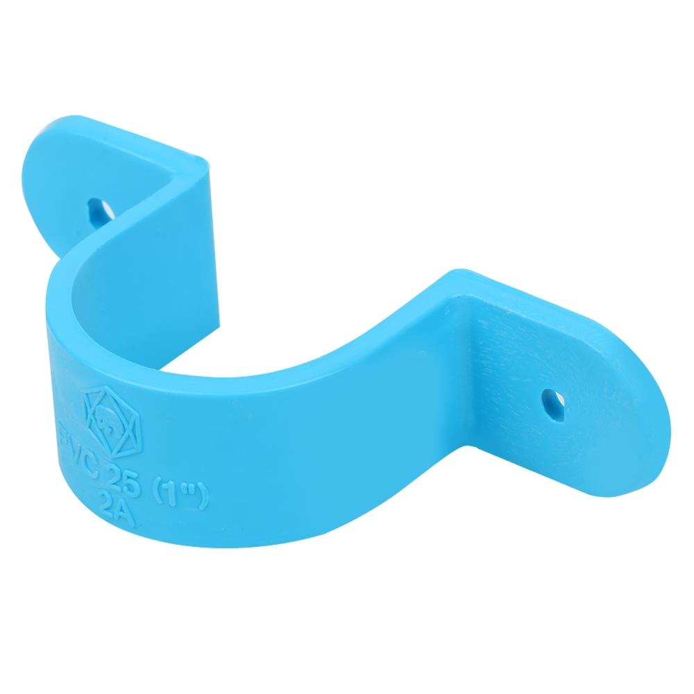 กิ๊ปจับท่อ-หนา SCG 1 นิ้ว สีฟ้า