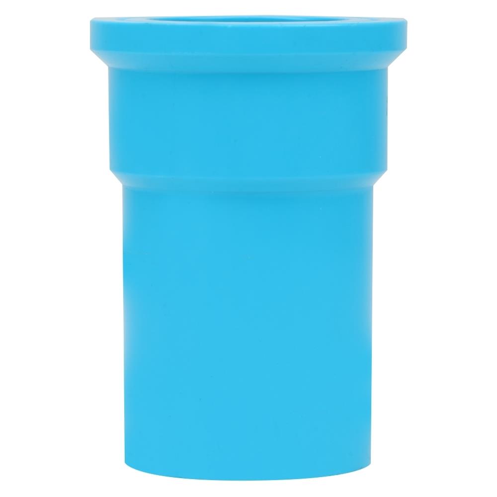 ข้อต่อตรงเกลียวในทองเหลือง SCG 3/4 นิ้ว สีฟ้า