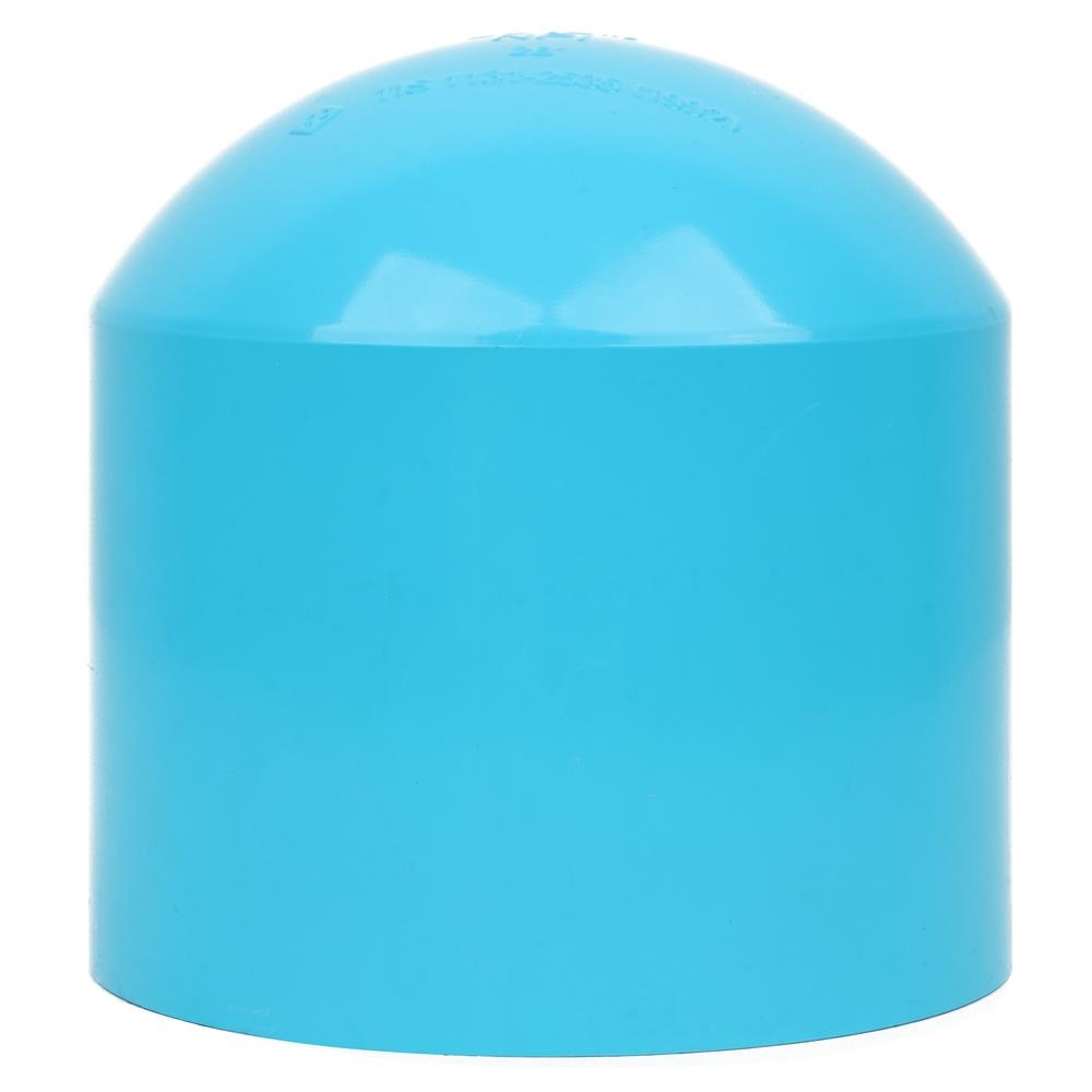 ฝาครอบ-หนา SCG 3 นิ้ว สีฟ้า