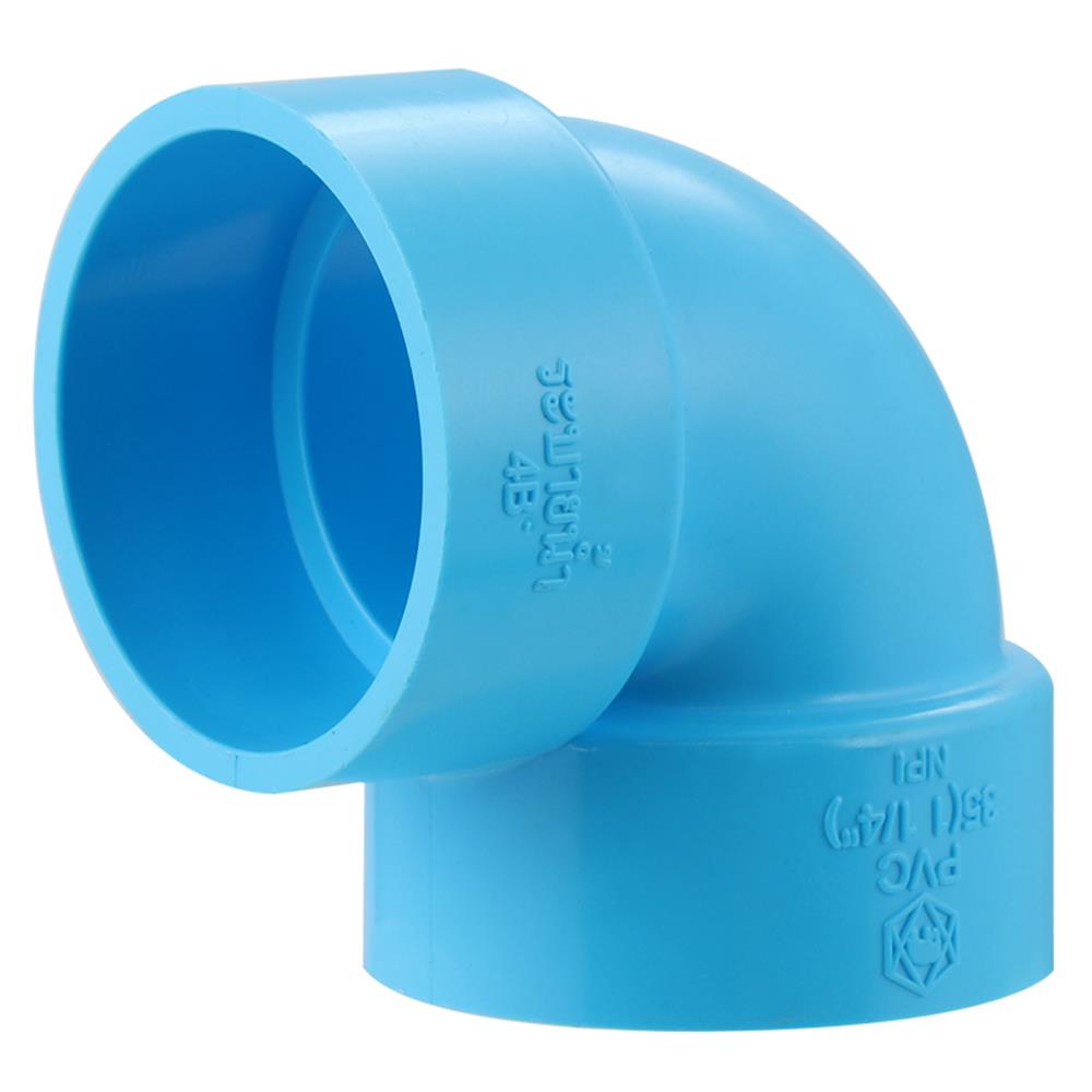 ข้องอ 90-บาง SCG 1 1/4 นิ้ว สีฟ้า