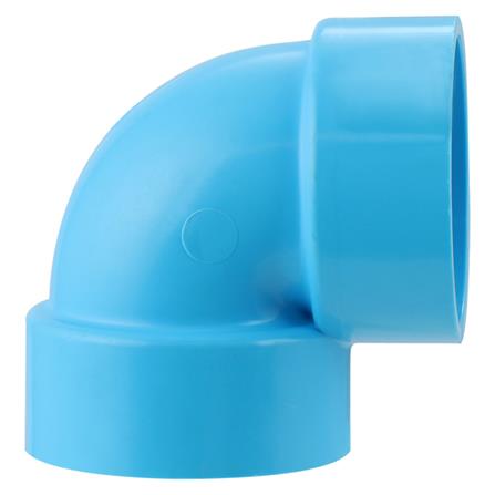 ข้องอ 90-บาง SCG 1 1/4 นิ้ว สีฟ้า