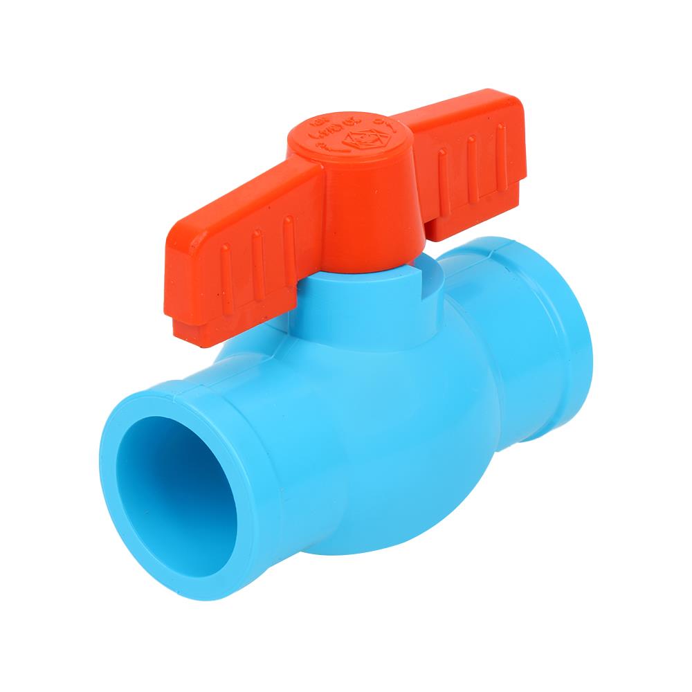 บอลวาล์ว PVC SCG 3/4 นิ้ว สีฟ้า