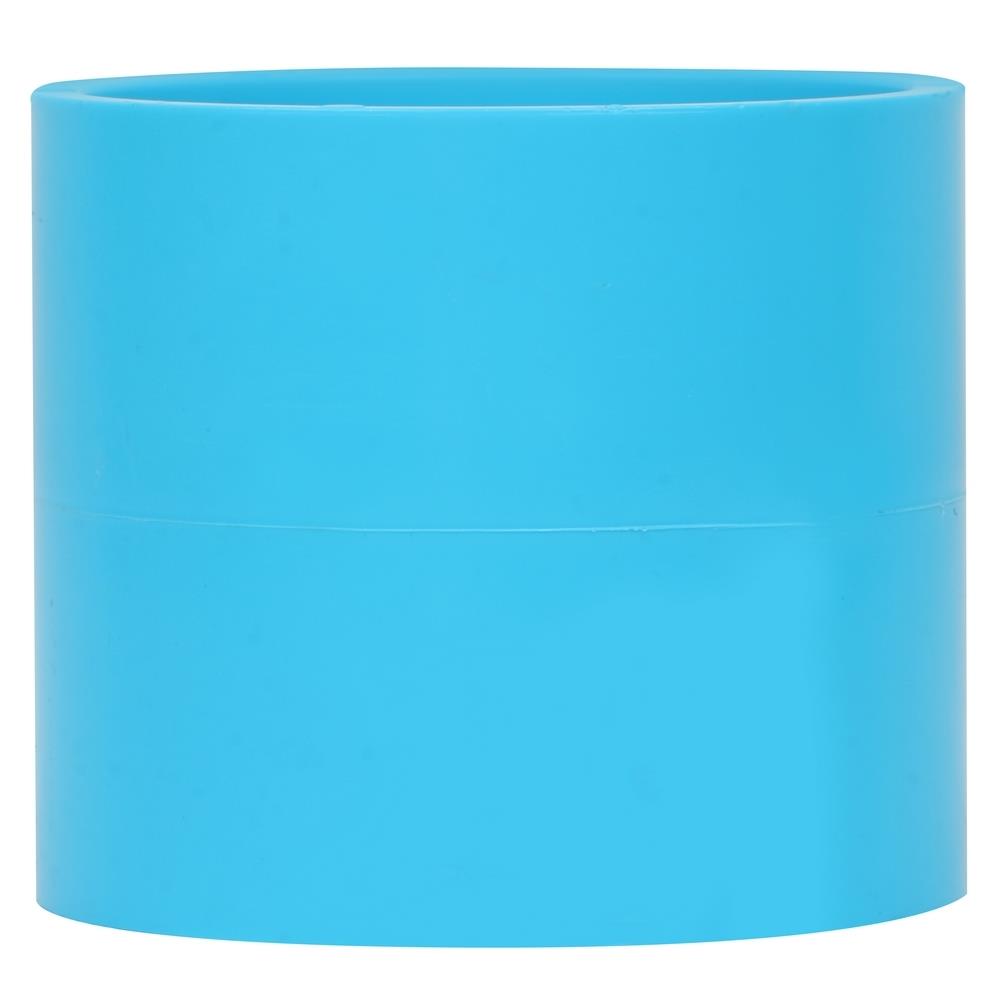 ข้อต่อตรง-บาง SCG 1 1/2 นิ้ว สีฟ้า