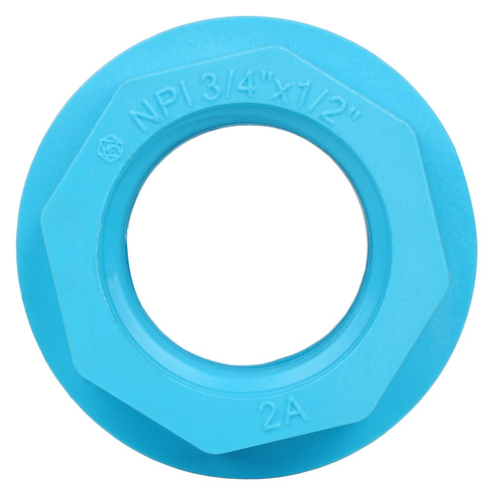 ข้อต่อลดเหลี่ยม-หนา SCG 3/4 X1/2 นิ้ว สีฟ้า