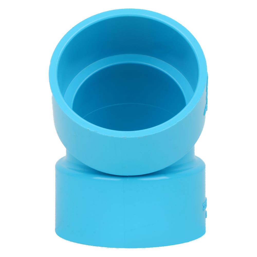 ข้องอ 45-บาง SCG 1 1/2 นิ้ว สีฟ้า