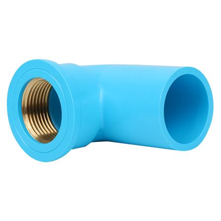 ข้องอ 90 เกลียวในทองเหลือง SCG 1 นิ้ว สีฟ้า_2