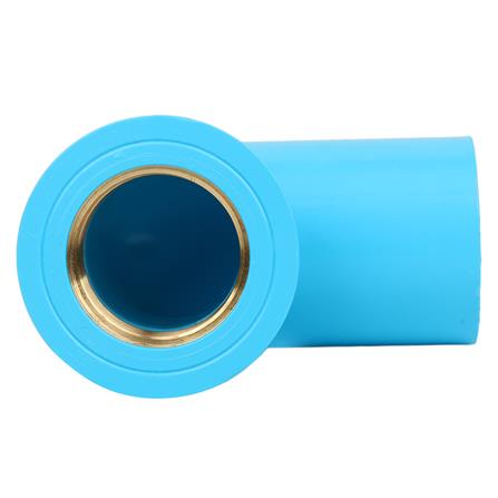 ข้องอ 90 เกลียวในทองเหลือง SCG 1 นิ้ว สีฟ้า_3