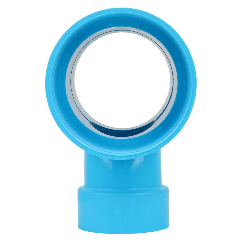 ข้อต่อสามทางทีวายลด-บาง SCG 3 นิ้วx2 นิ้ว สีฟ้า