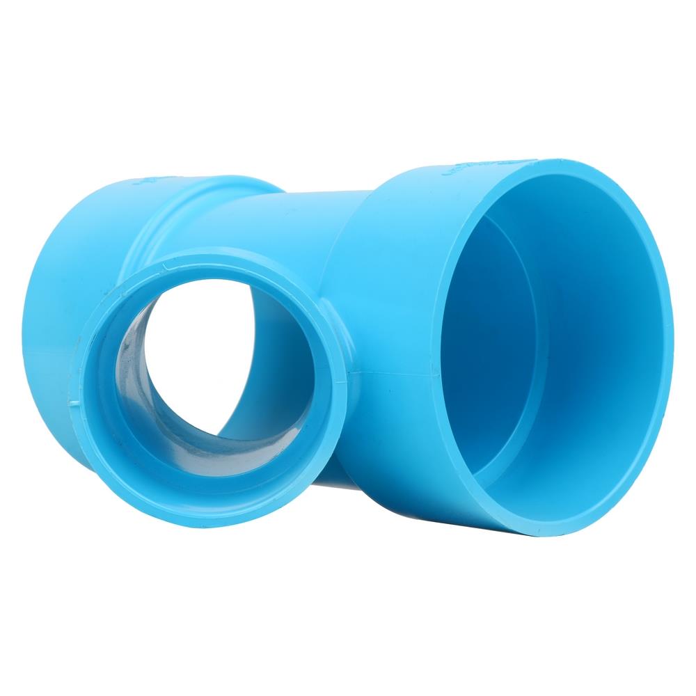 ข้อต่อสามทางวายลด-บาง SCG 3 นิ้วx2 นิ้ว สีฟ้า