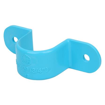 กิ๊ปจับท่อ-หนา SCG 3/4 นิ้ว สีฟ้า