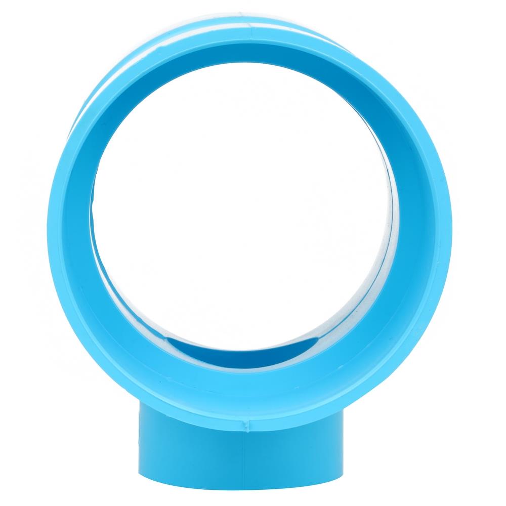 ข้อต่อสามทางลด-บาง SCG 4 x 2 นิ้ว สีฟ้า