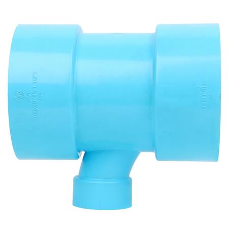 ข้อต่อสามทางทีวายลด-บาง SCG 4 นิ้วx1 1/2 นิ้ว สีฟ้า_1