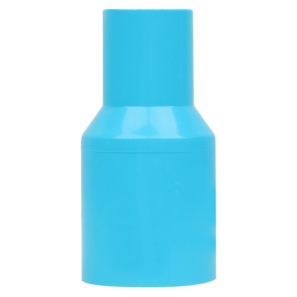 ข้อต่อตรงลด-หนา SCG 1X1/2 นิ้ว สีฟ้า