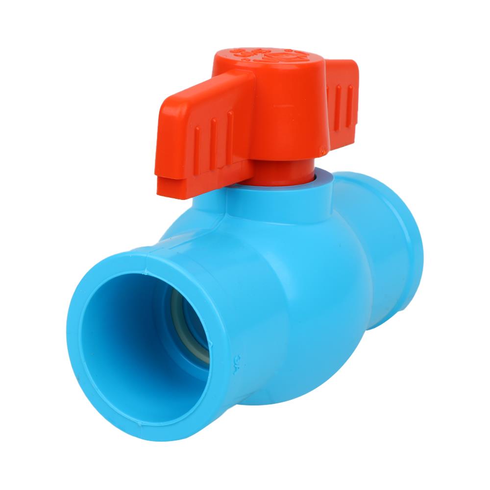 บอลวาล์ว PVC SCG 1 นิ้ว สีฟ้า