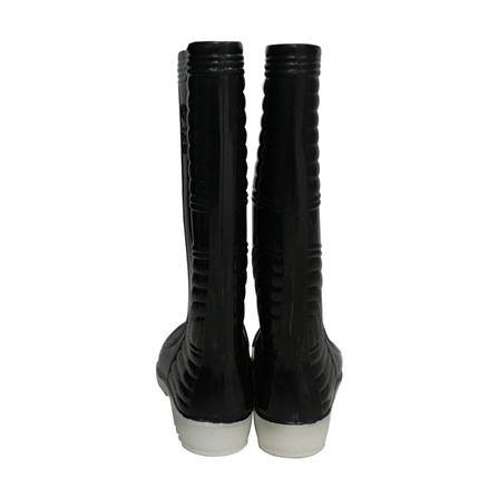 รองเท้าบูท FLYING SACUER สูง 14 นิ้ว เบอร์ 10.5 สีดำ_1