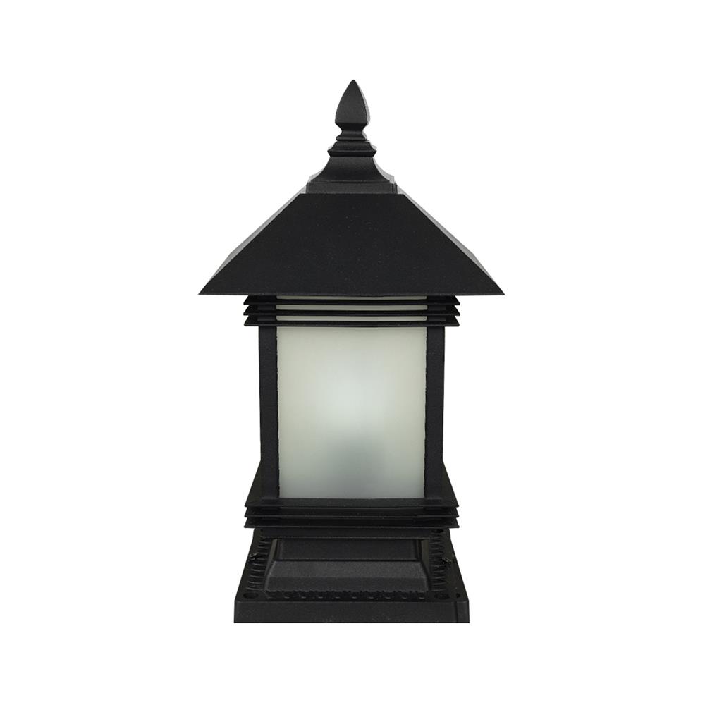 ไฟหัวเสา CARINI 8518F สีดำ