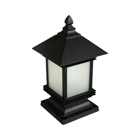 ไฟหัวเสา CARINI 8518F สีดำ