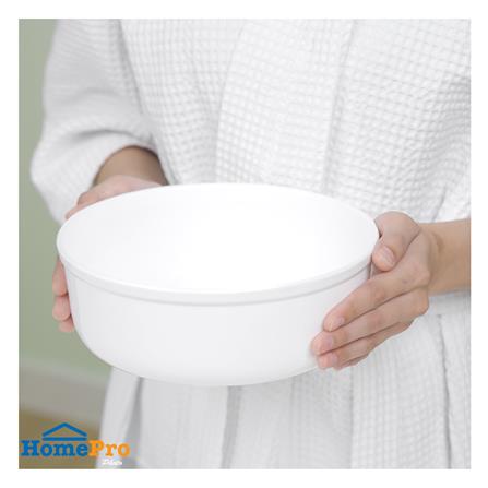 ขันน้ำกลม PLIM 20cm สีขาว_4