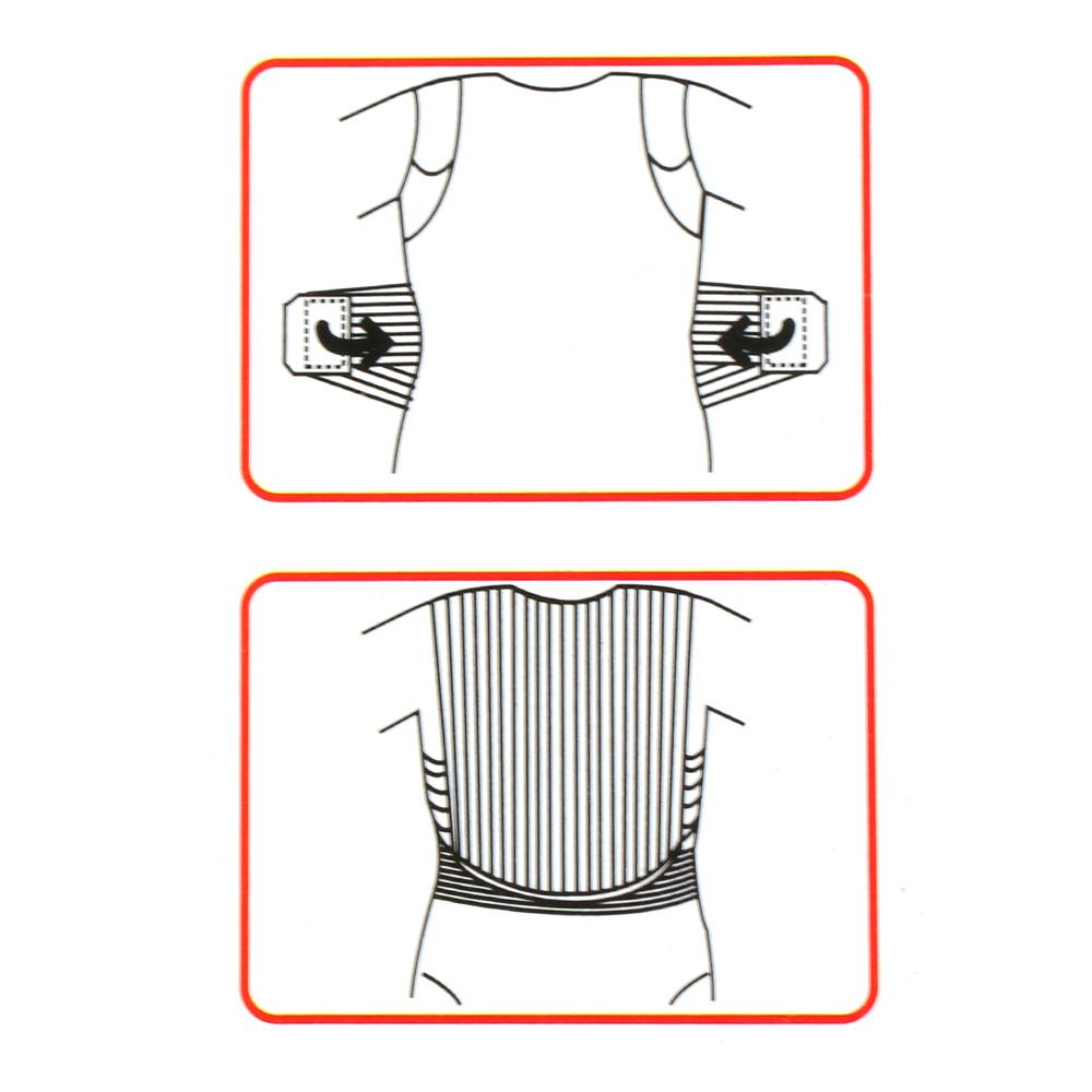 อุปกรณ์เสื้อดามหลัง PROSIRY SAFE M