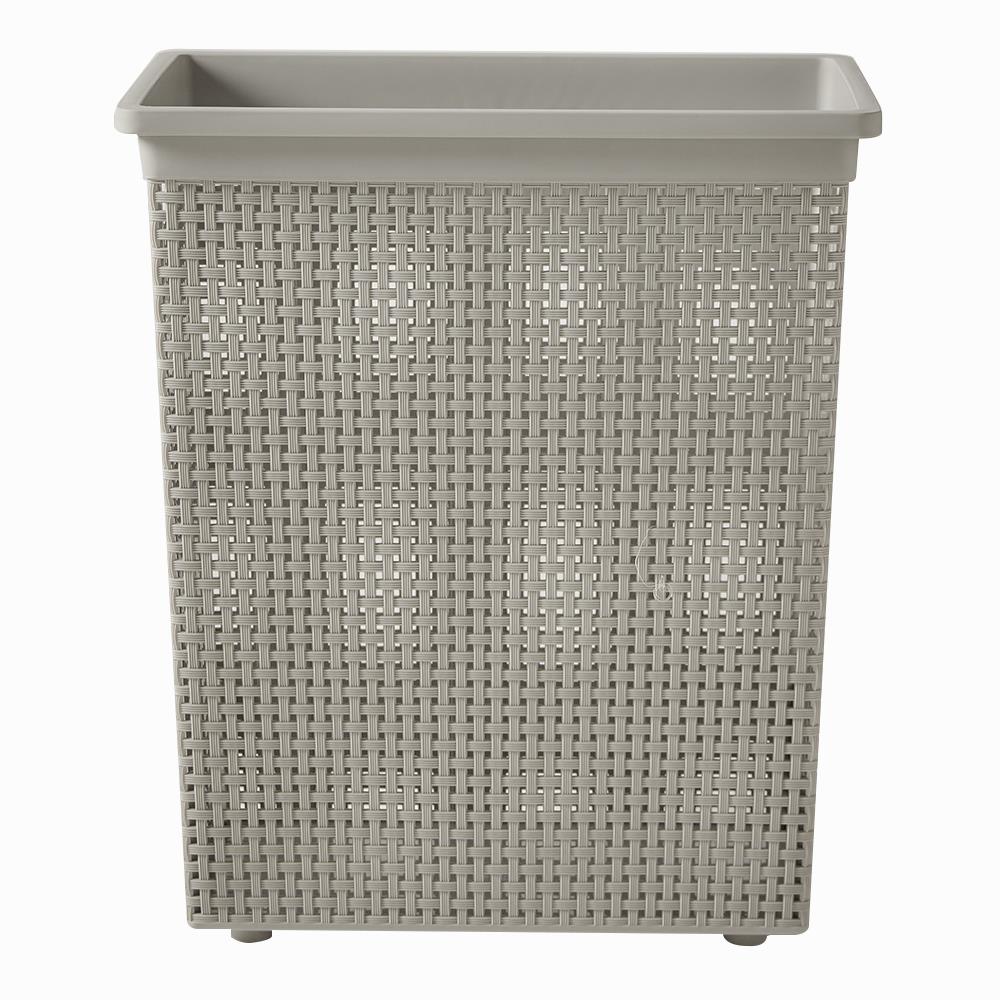 ตะกร้าผ้าเหลี่ยมสูง DKW HH-1120 เทา