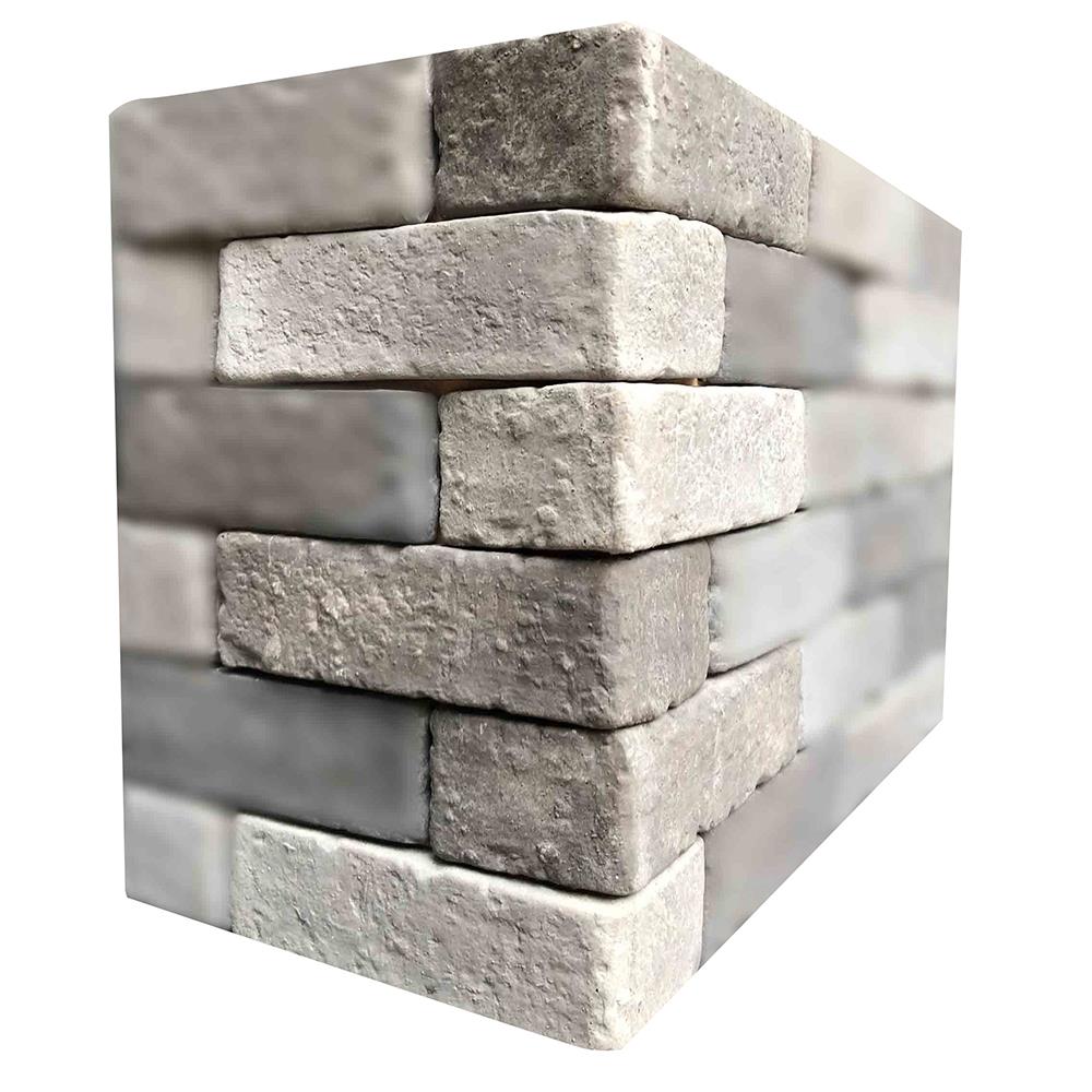 อิฐเข้ามุม UB-107C LEATHER GREY 2M