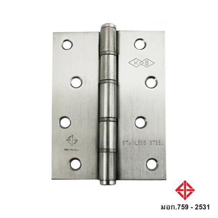 บานพับ 4X3 นิ้ว FITT DHSL43SSXT สีสเตนเลส แพ็ก 3 ชิ้น_0