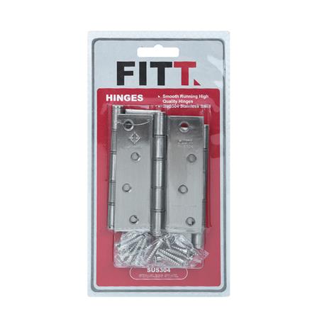 บานพับ 4X3 นิ้ว FITT DHSL43SSXT สีสเตนเลส แพ็ก 3 ชิ้น_2