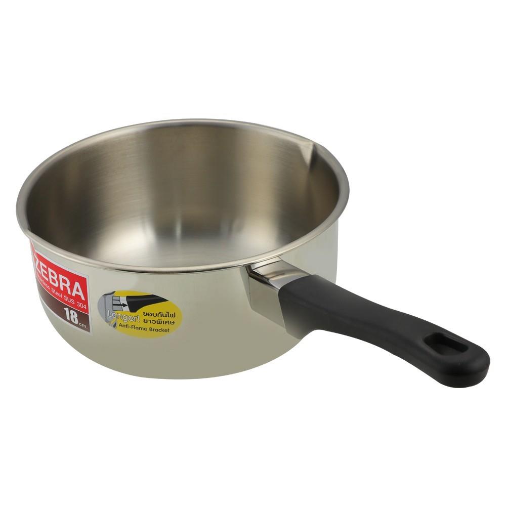 หม้อด้ามญี่ป่น ZEBRA 18 ซม.