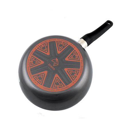 กระทะตื้นหัวม้าลาย GEMINI 24  ซม._1