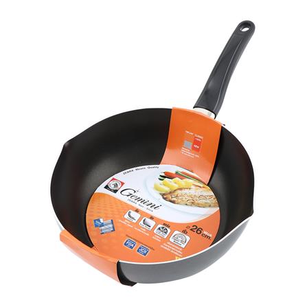 กระทะลึกหัวม้าลาย GEMINI 26  ซม._2