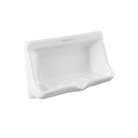 ที่ใส่สบู่แบบฝังผนัง NASCO NA-095-WA สีขาว
