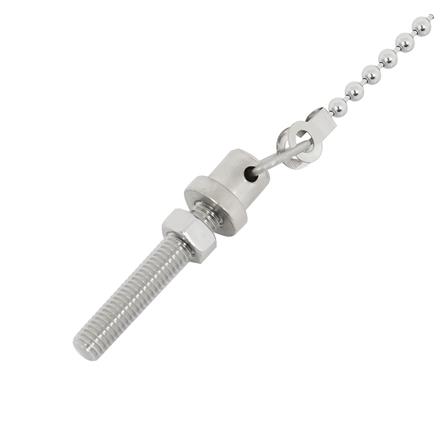 ลูกยางพร้อมสายโซ่อ่างล้างหน้า MOYA BT-5000 สีดำ_2