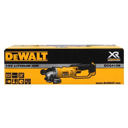 เครื่องเจียรไร้สาย (เฉพาะตัวเครื่อง) DEWALT DCG412N KR 4 นิ้ว 18 โวลต์_3