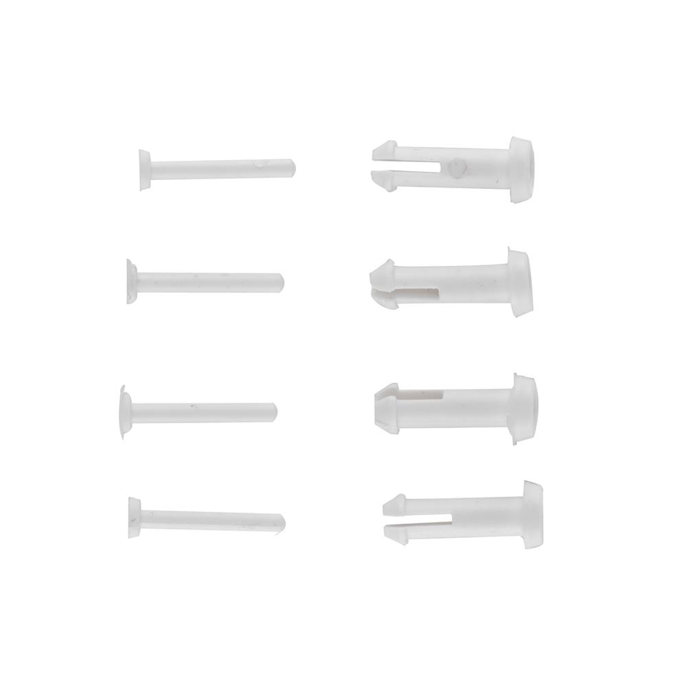 รั้วพลาสติกอเนกประสงค์ยืด-หด SPRING สีขาว