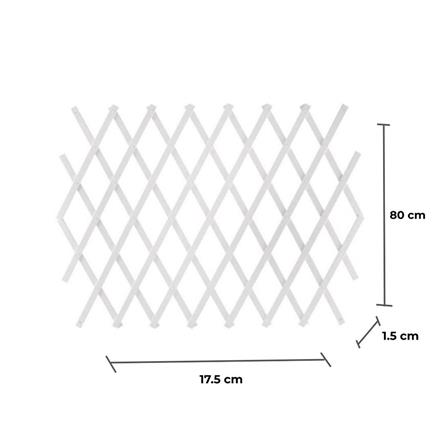 รั้วพลาสติกอเนกประสงค์ยืด-หด SPRING สีขาว_7